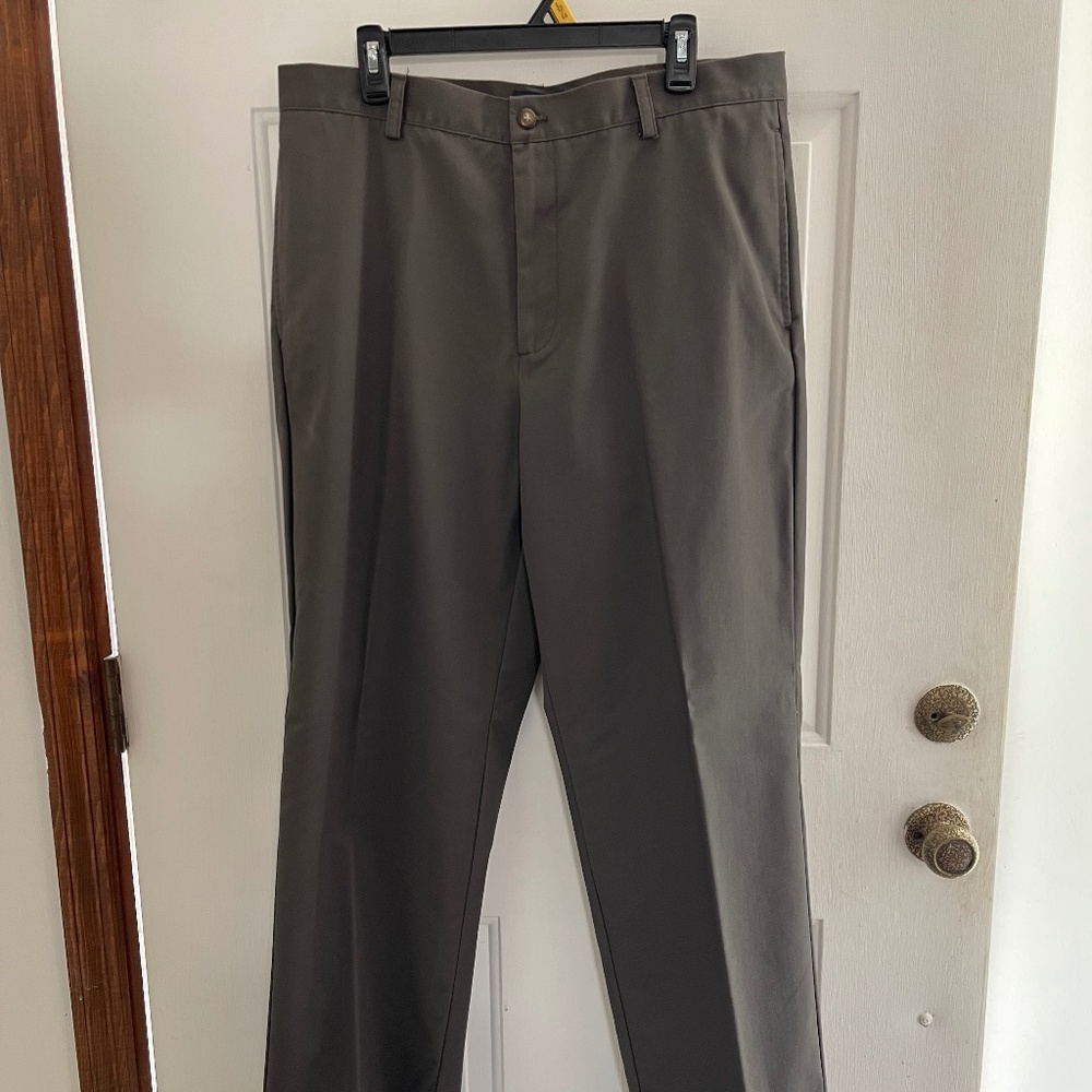 IZOD Men’s American Chino Dress Pants - Taupe